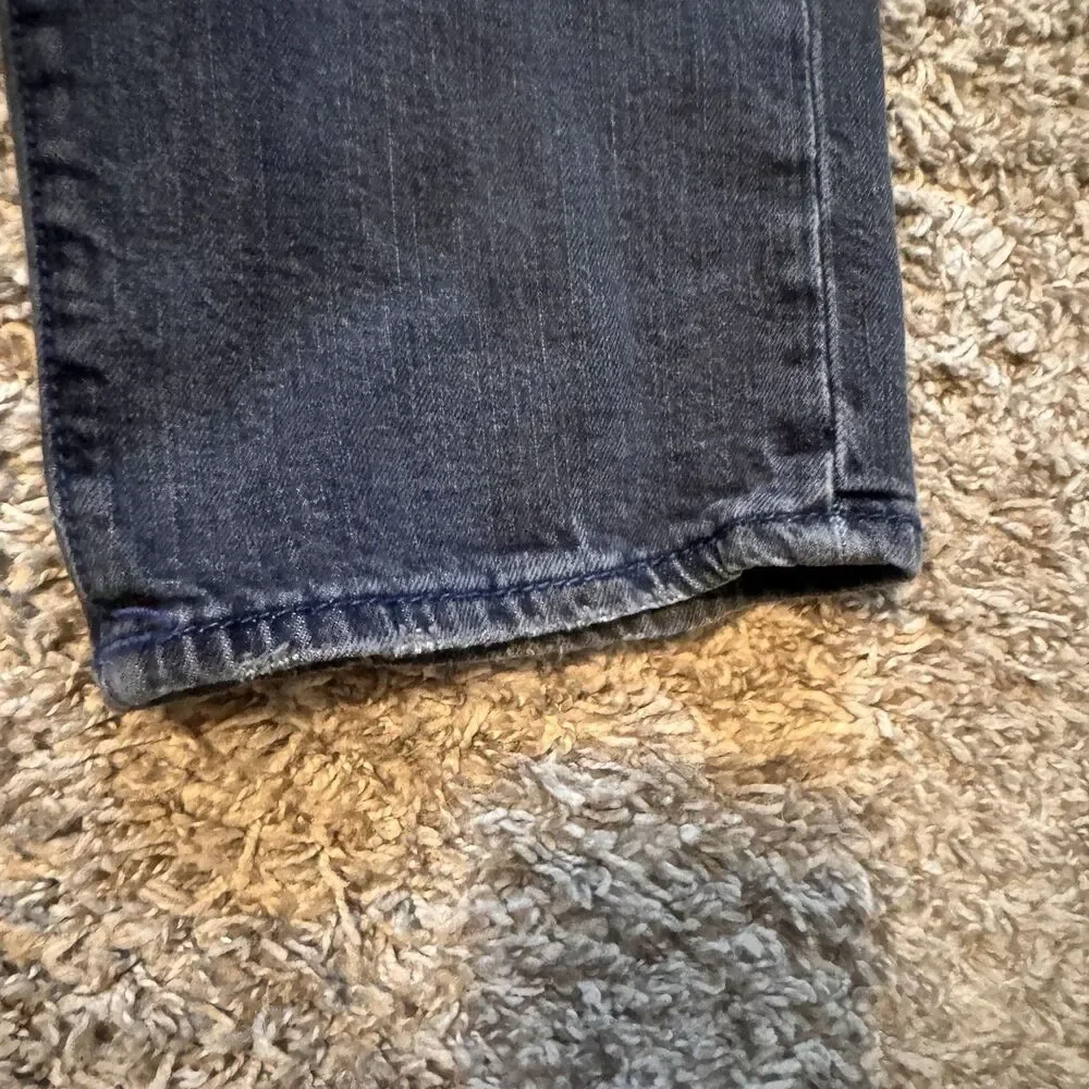 True Religion Men's Ricky Jeans Grey/Navy Size 38 (Fit Like 36x31) Straight Leg